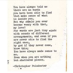 Christopher Poindexter