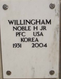 Noble Willingham